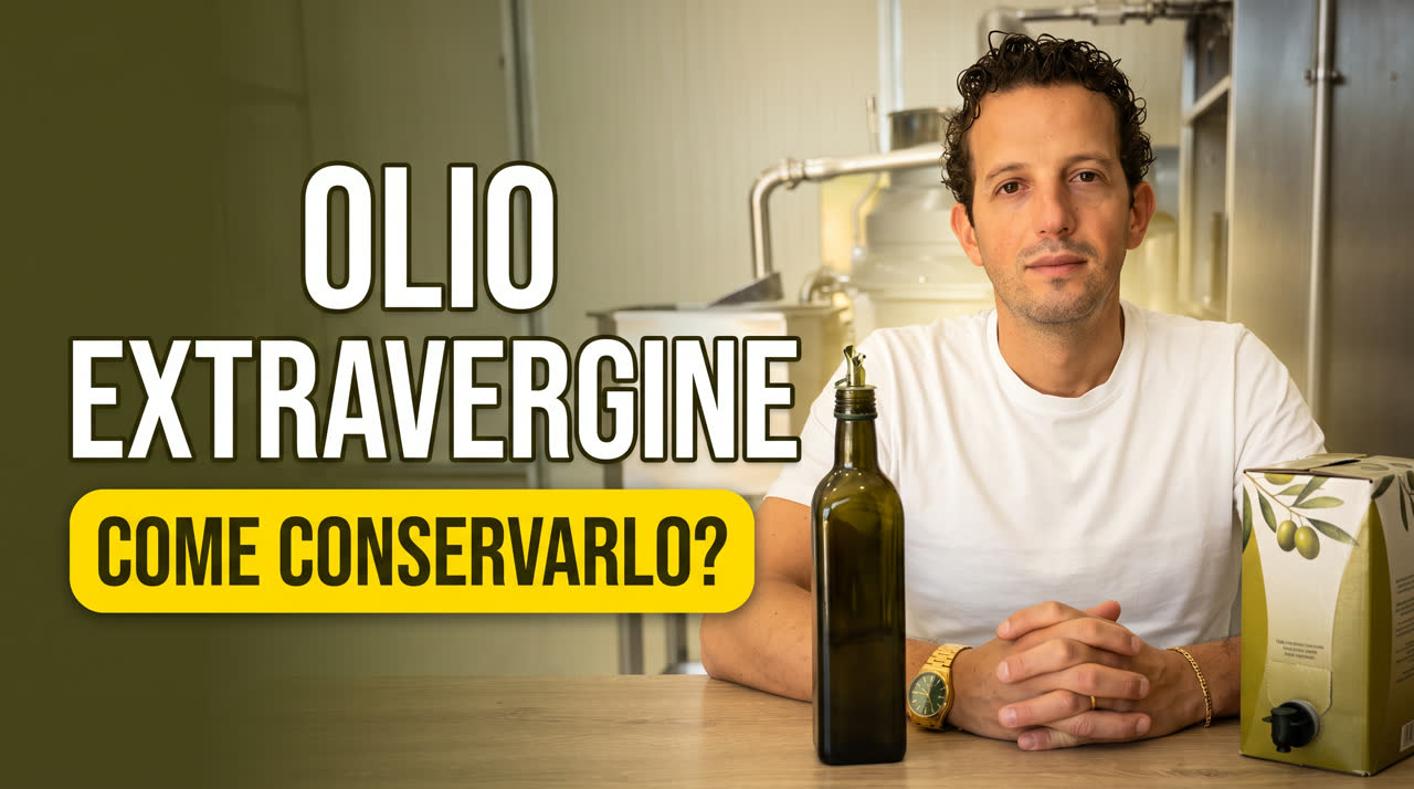 Come conservare l'olio extravergine per mantenerlo perfetto, spiegato da un frantoiano