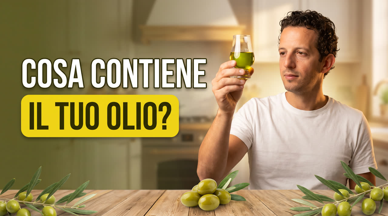 Cosa contiene l'olio extravergine di oliva: la composizione spiegata da un frantoiano