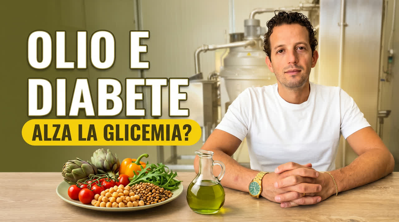 Olio extravergine e diabete: fa alzare la glicemia? La verità di un frantoiano