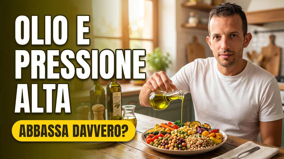 Olio extravergine e pressione alta: abbassa la pressione, spiegato da un frantoiano