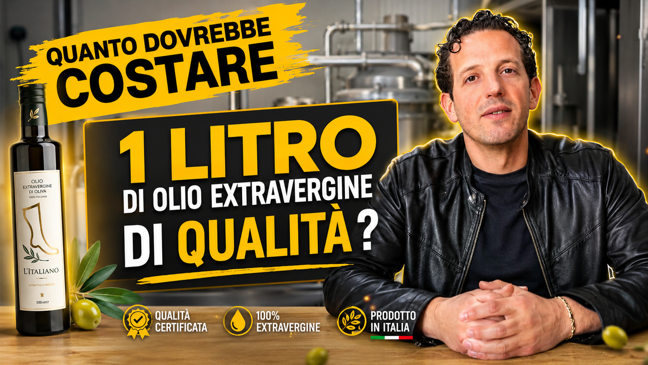 Quanto dovrebbe costare un litro di olio extravergine d’oliva di qualità?