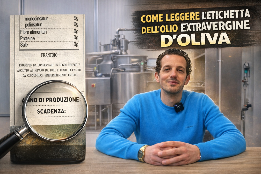 Come leggere l’etichetta dell’olio extravergine d’oliva e scegliere meglio quello che porti in tavola