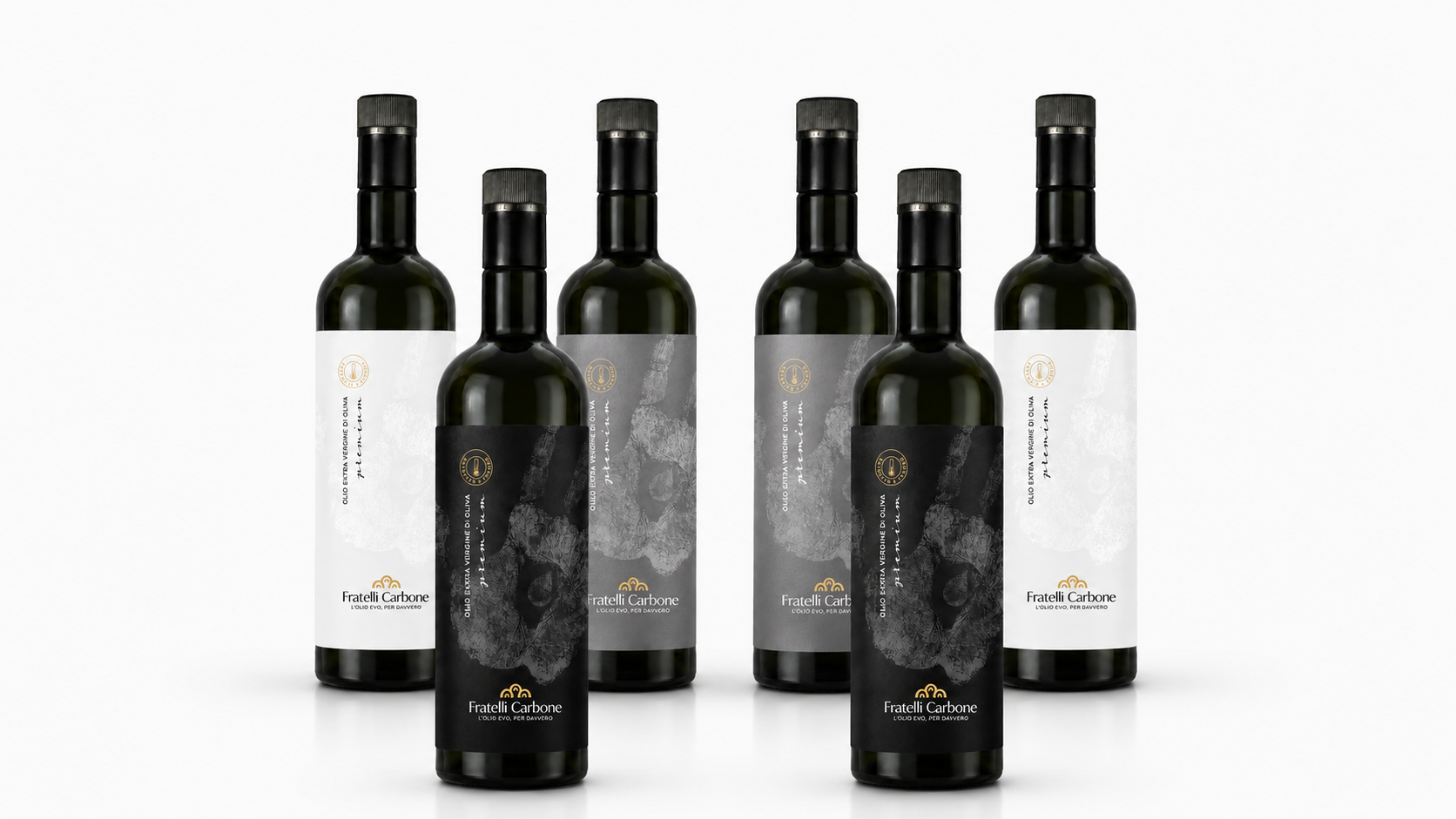 6 bottiglie 75cl due per ogni gusto
